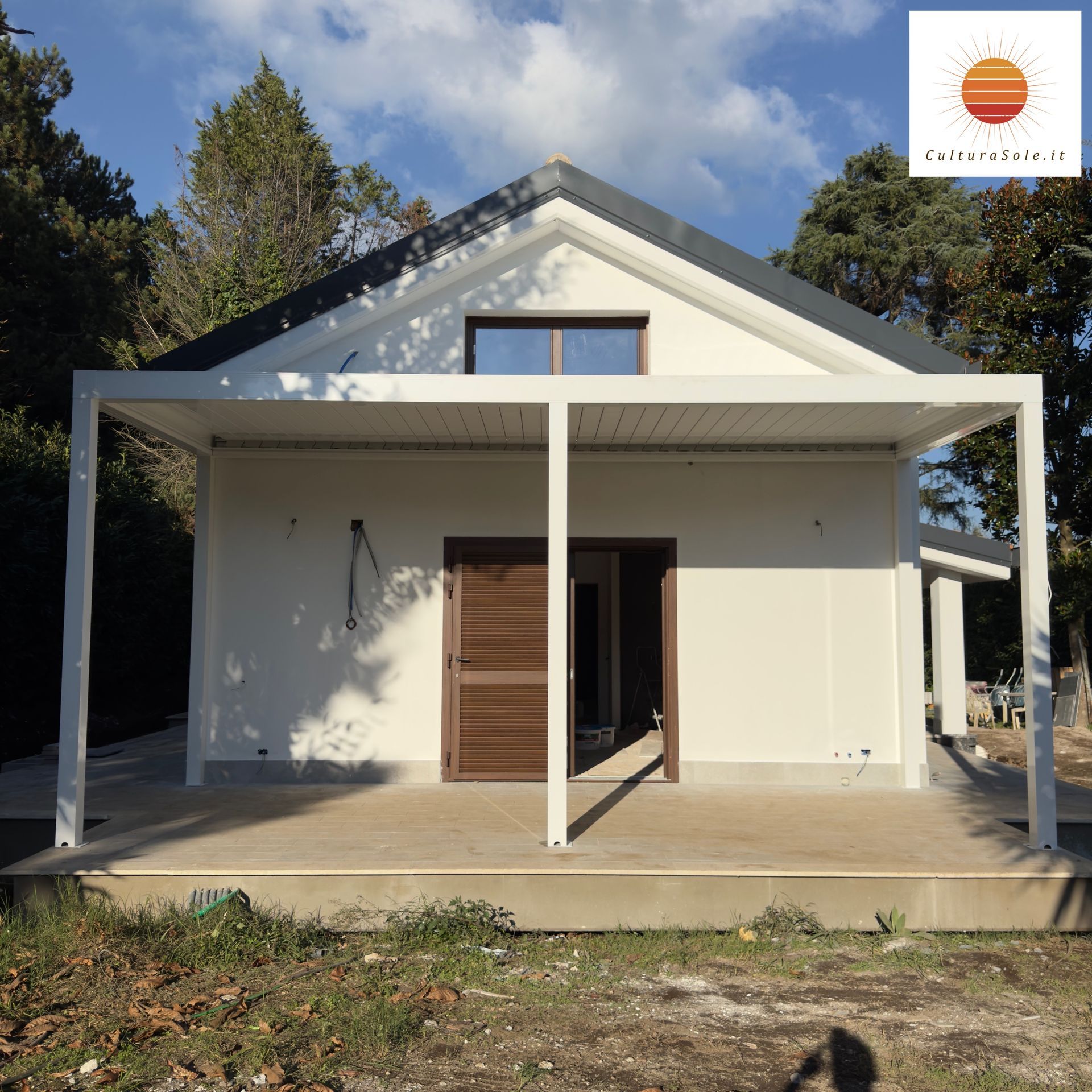 Pergole bioclimatiche a Monte Compatri, Roma