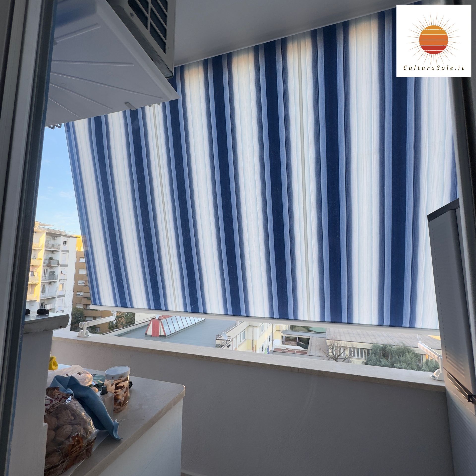 Tende da sole a caduta a Monte Compatri, Roma