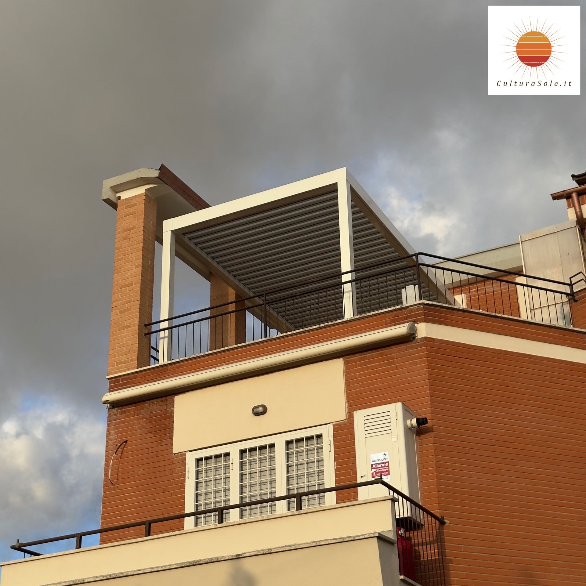 Pergole bioclimatiche a Monte Compatri, Roma