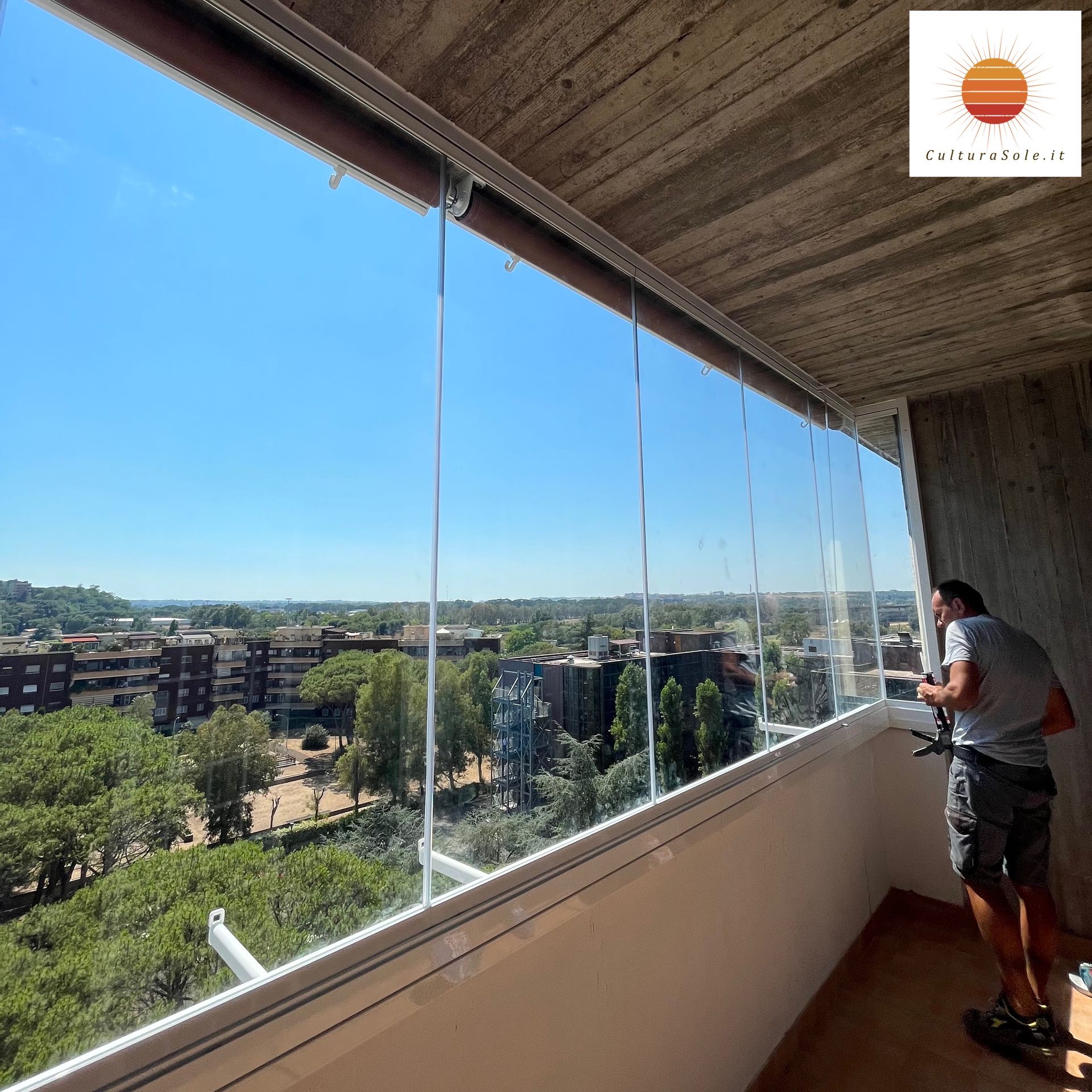 Vetrate Panoramiche su misura a Monte Compatri, Roma