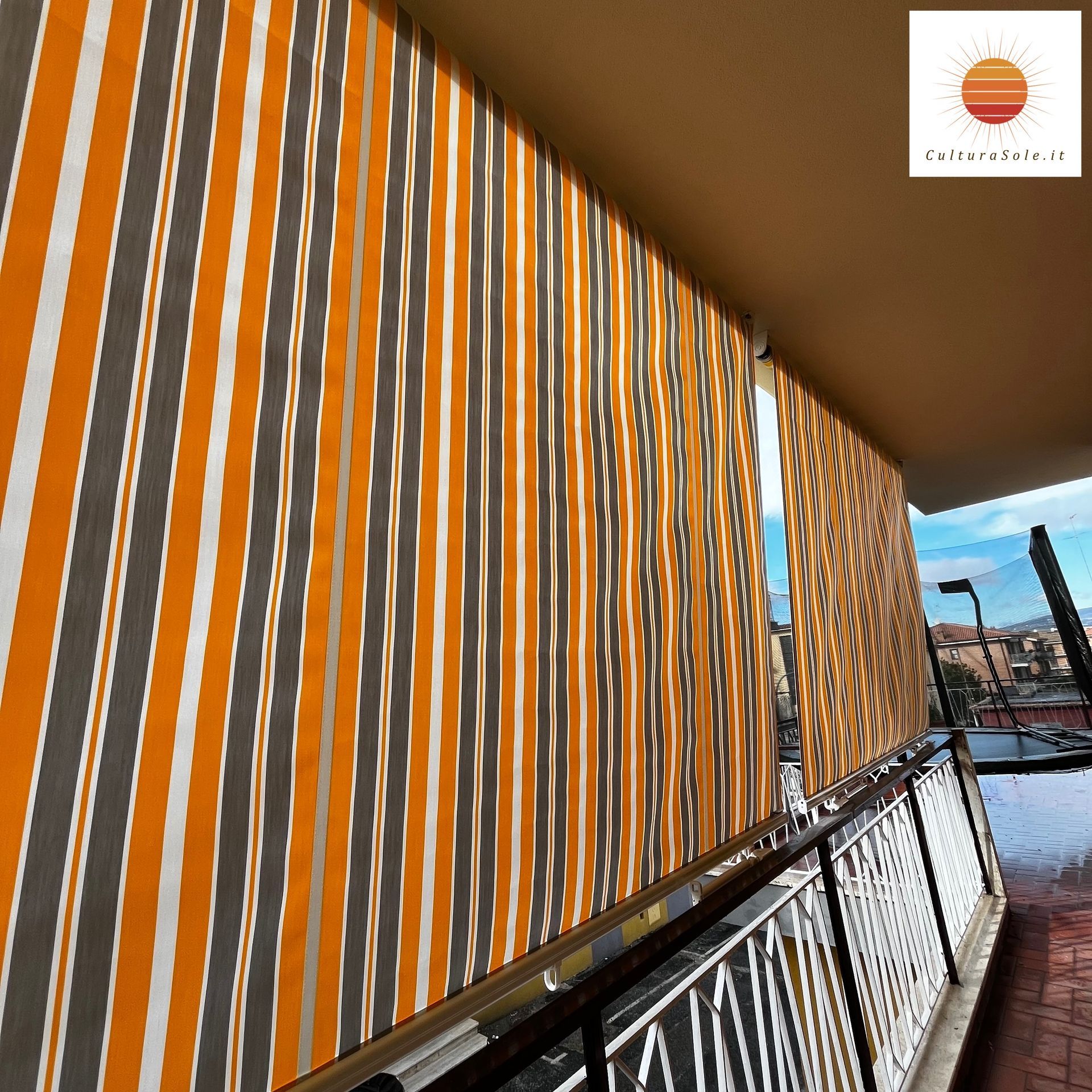 Tende da sole a caduta a Monte Compatri, Roma