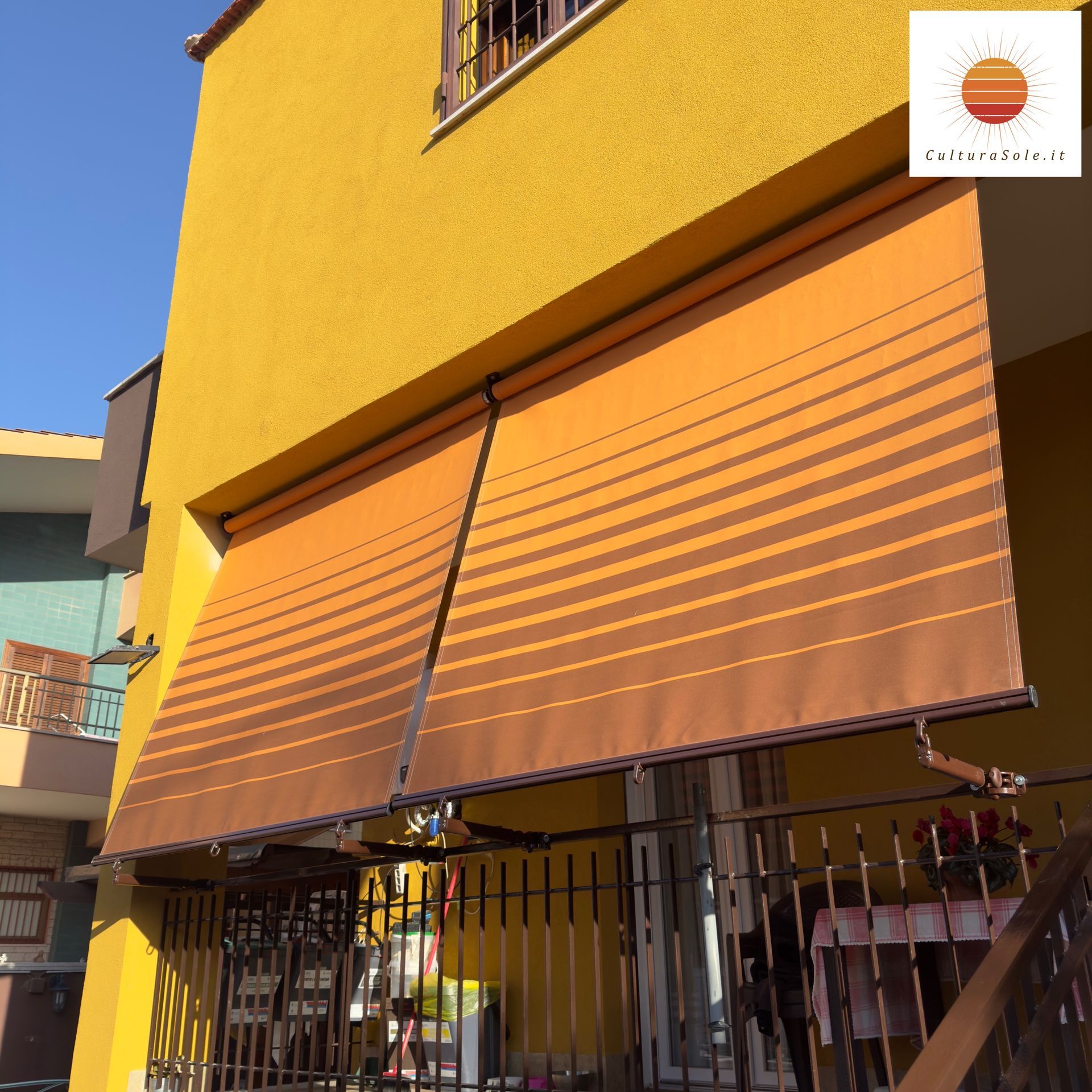 Tende da sole a caduta a Monte Compatri, Roma