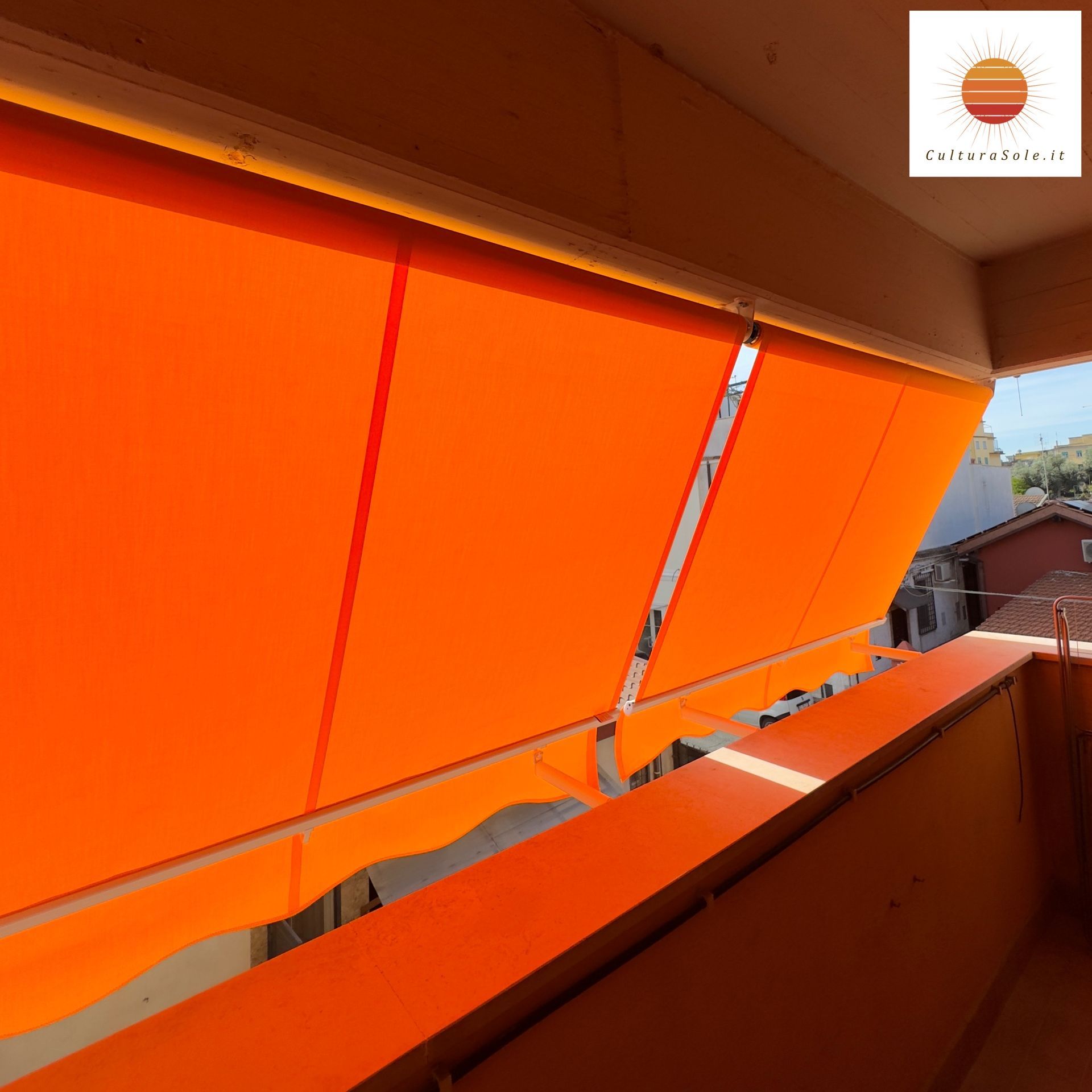 Tende da sole a caduta a Monte Compatri, Roma