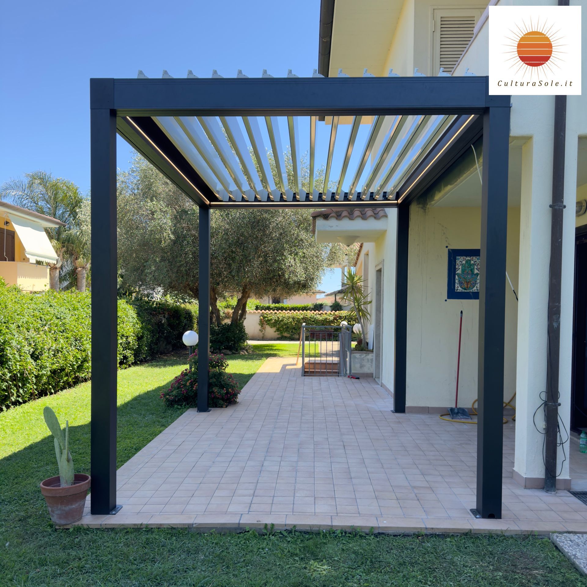 Pergole bioclimatiche a Monte Compatri, Roma