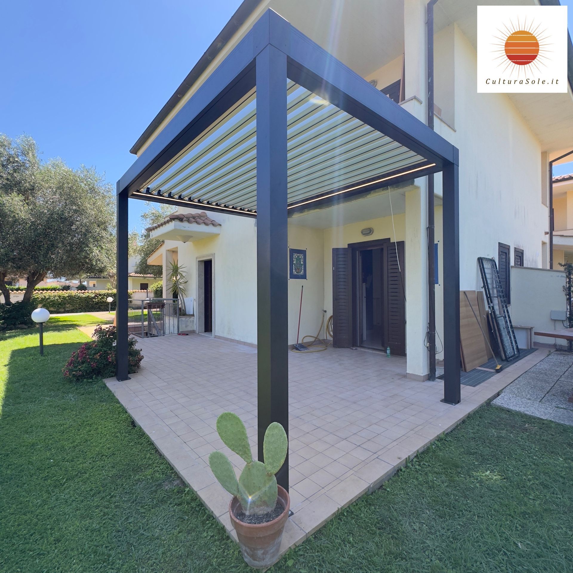 Pergole bioclimatiche a Monte Compatri, Roma