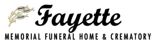 A logo for fayette memorial funeral home and crematory