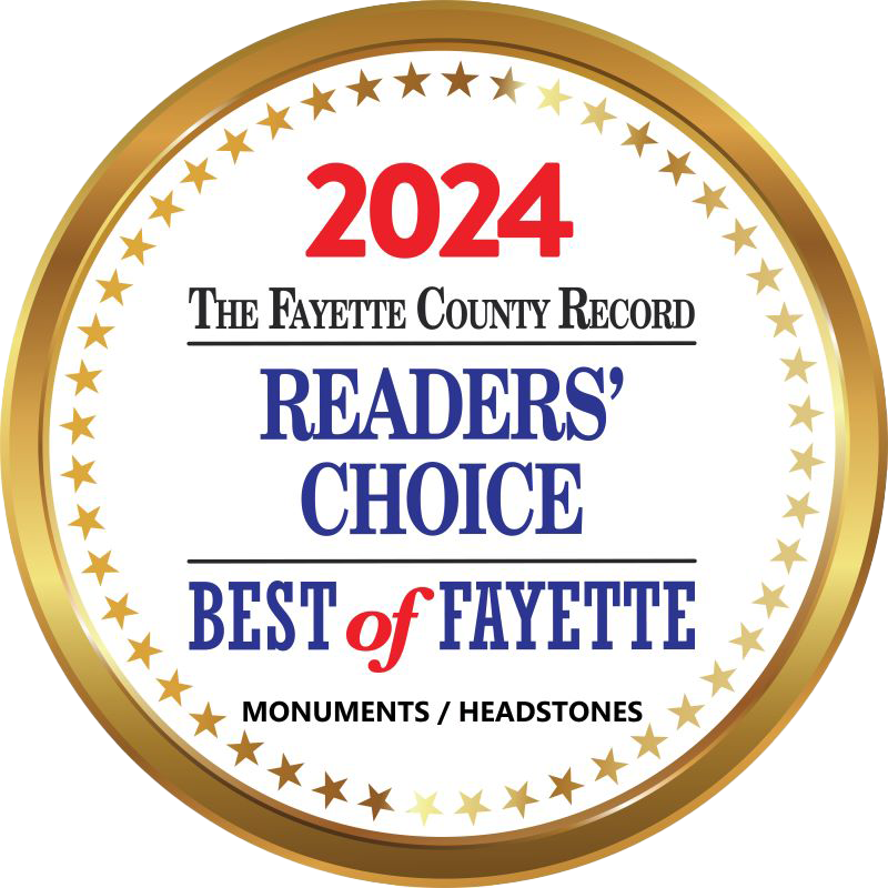 The fayette county record readers ' choice best of fayette monuments / headstones