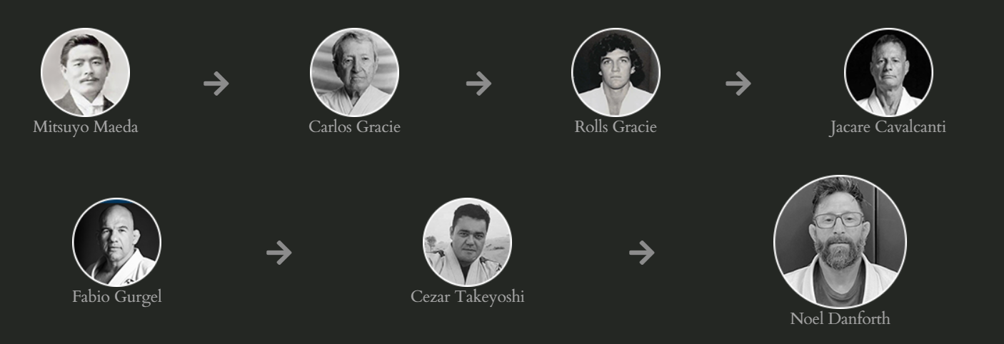 A group of people are standing next to each other on a black background.