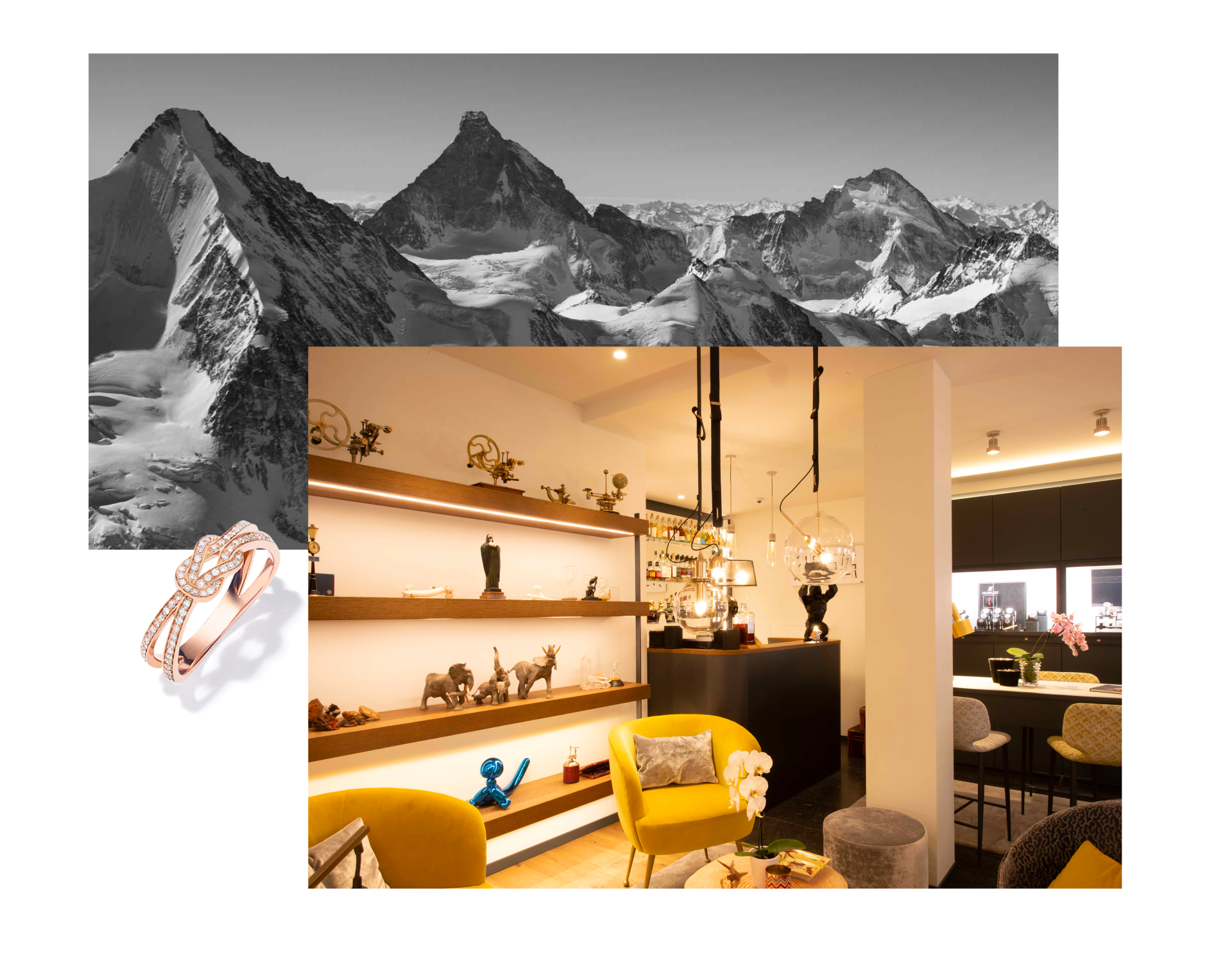 Image montage Georges G Crans Montana