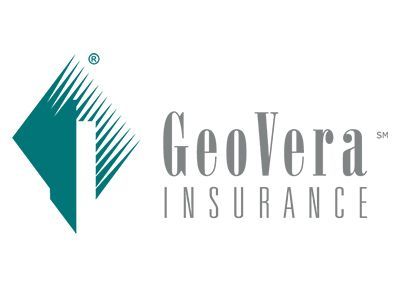 GeoVera Insurance logo with a teal and white geometric design, and the company name in gray.