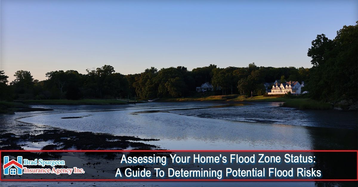 A coastal landscape with trees and a house, titled