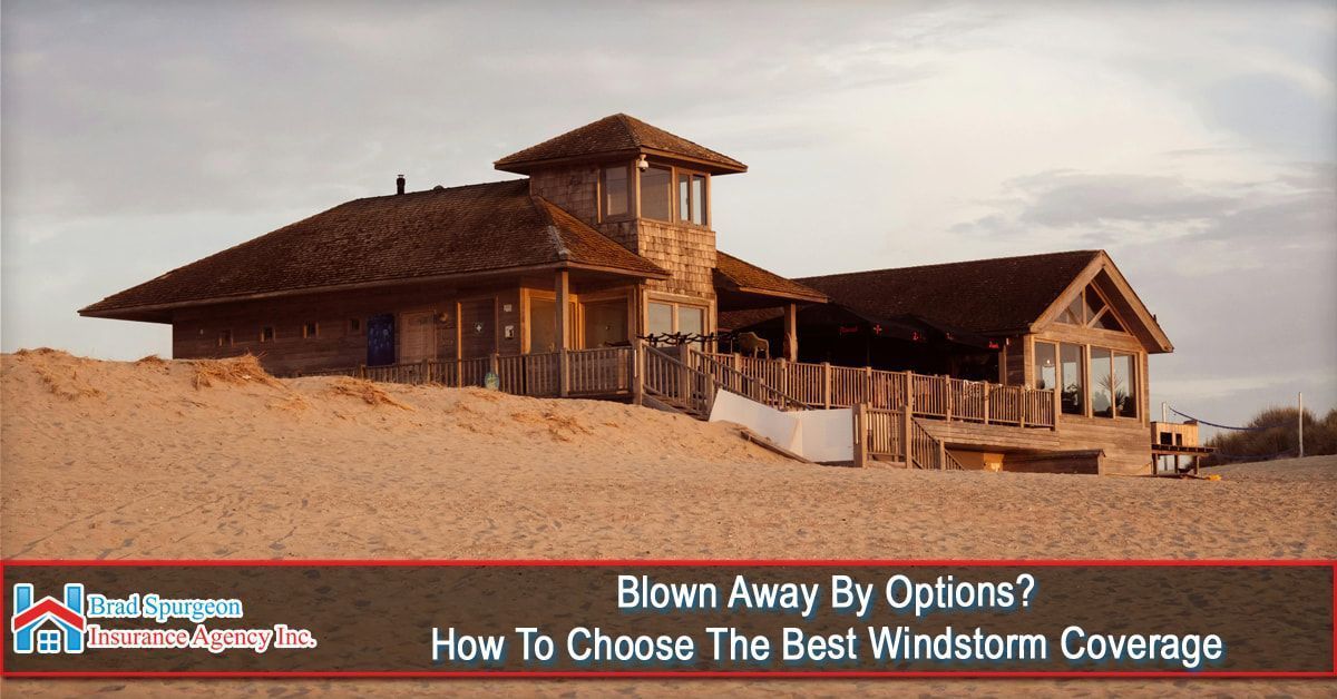 A beach house on a sand dune