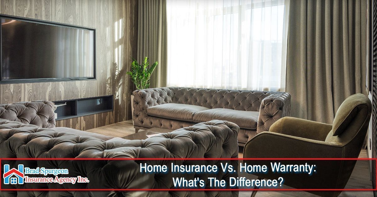 A modern, neutral-toned living room with tufted furniture and a large TV