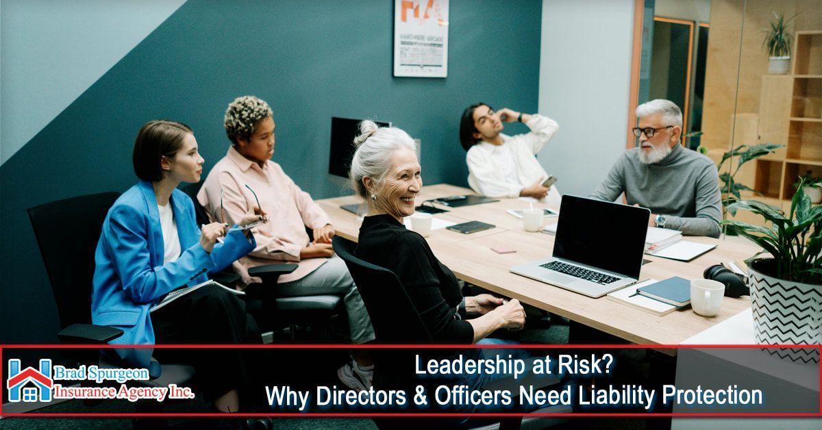 A business meeting in an office