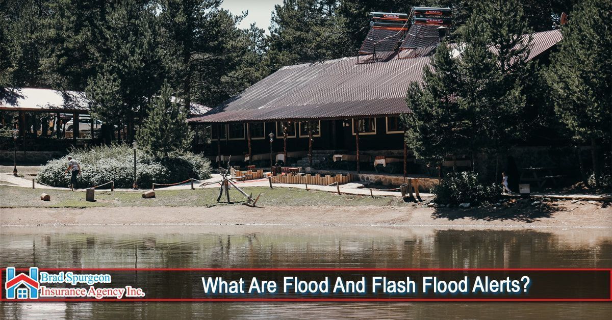A lakeside building with a dark roof and wooded backdrop
