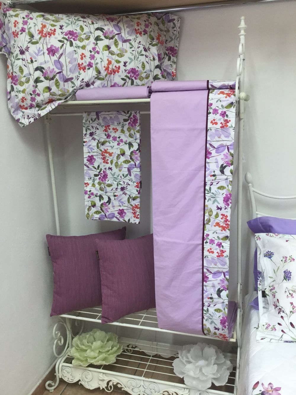 Biancheria letto viola