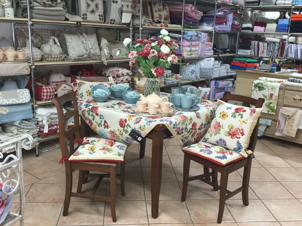 Biancheria abbinata per la tavola