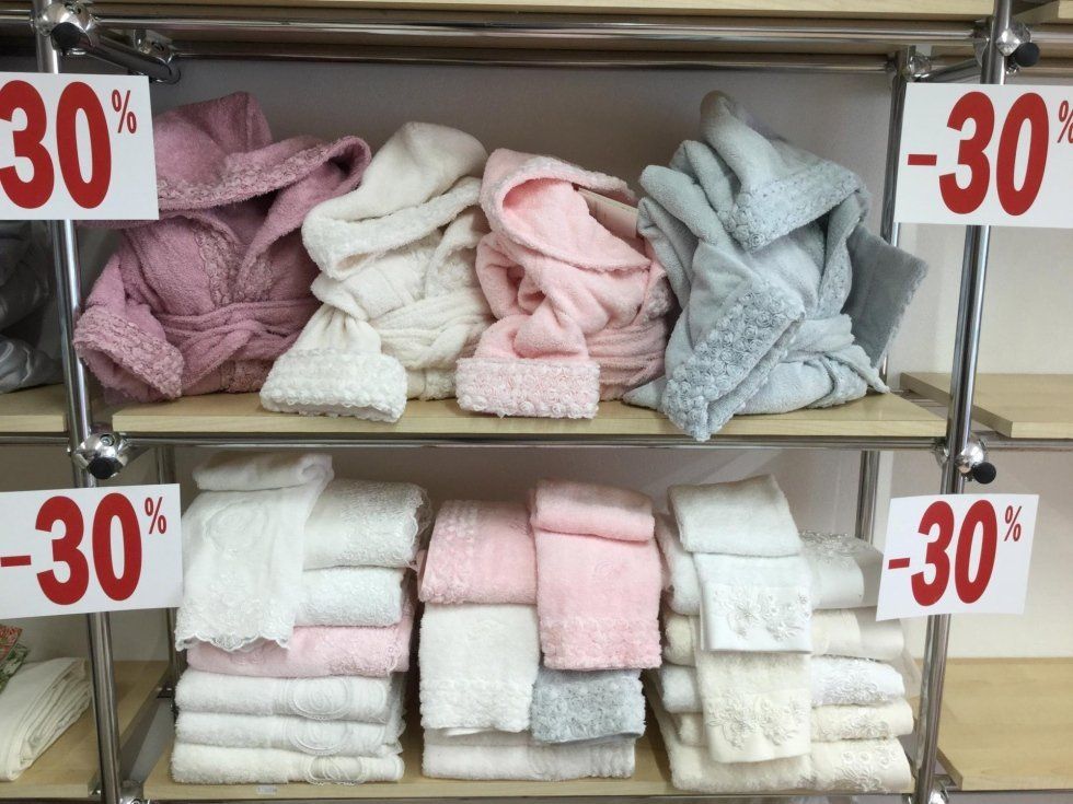 Biancheria per il bagno