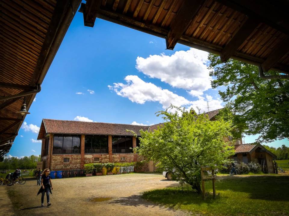 Vista della cascina