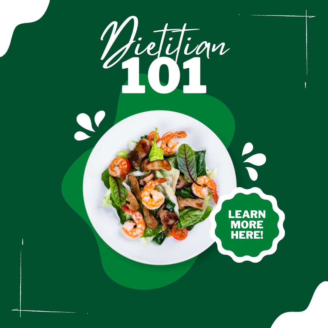 A plate of food with shrimp and vegetables on a green background.