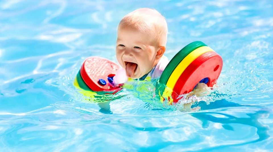 Baby Life Jacket Swim Float Swimming Pool Infant Buoyancy Vest Kids Safe Cute 