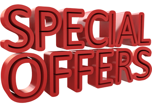 Special offers available