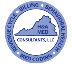 a logo for h & a med consultants llc