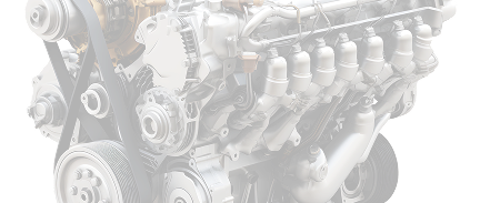 Close-up of a vehicle engine with belts and pulleys | Downtown Auto Clinic