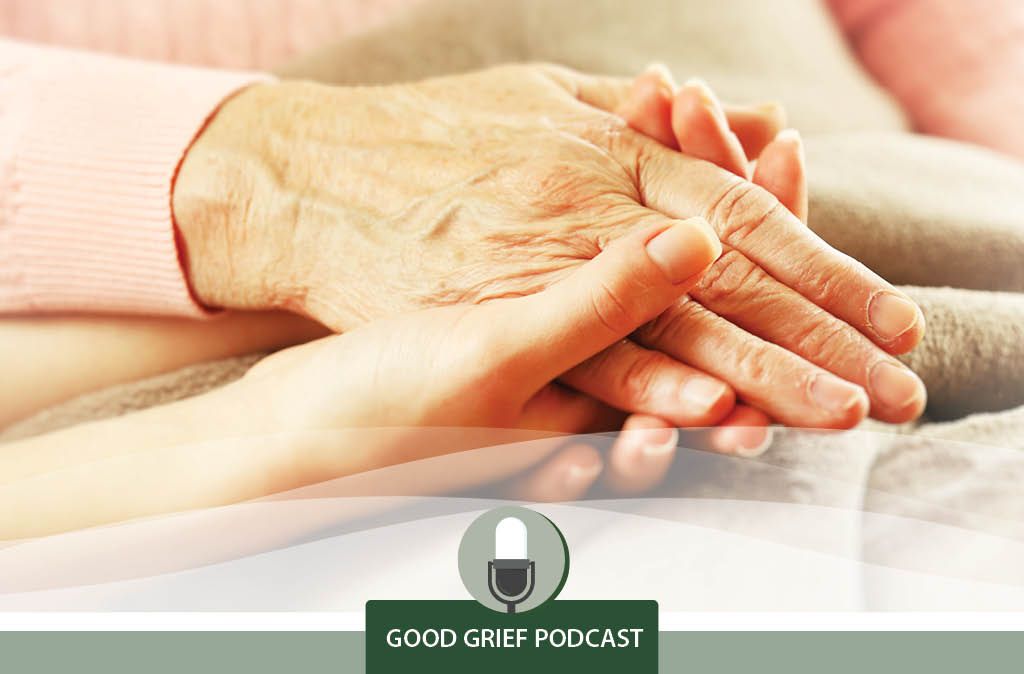 Home health nurse supporting aging patient with dignity