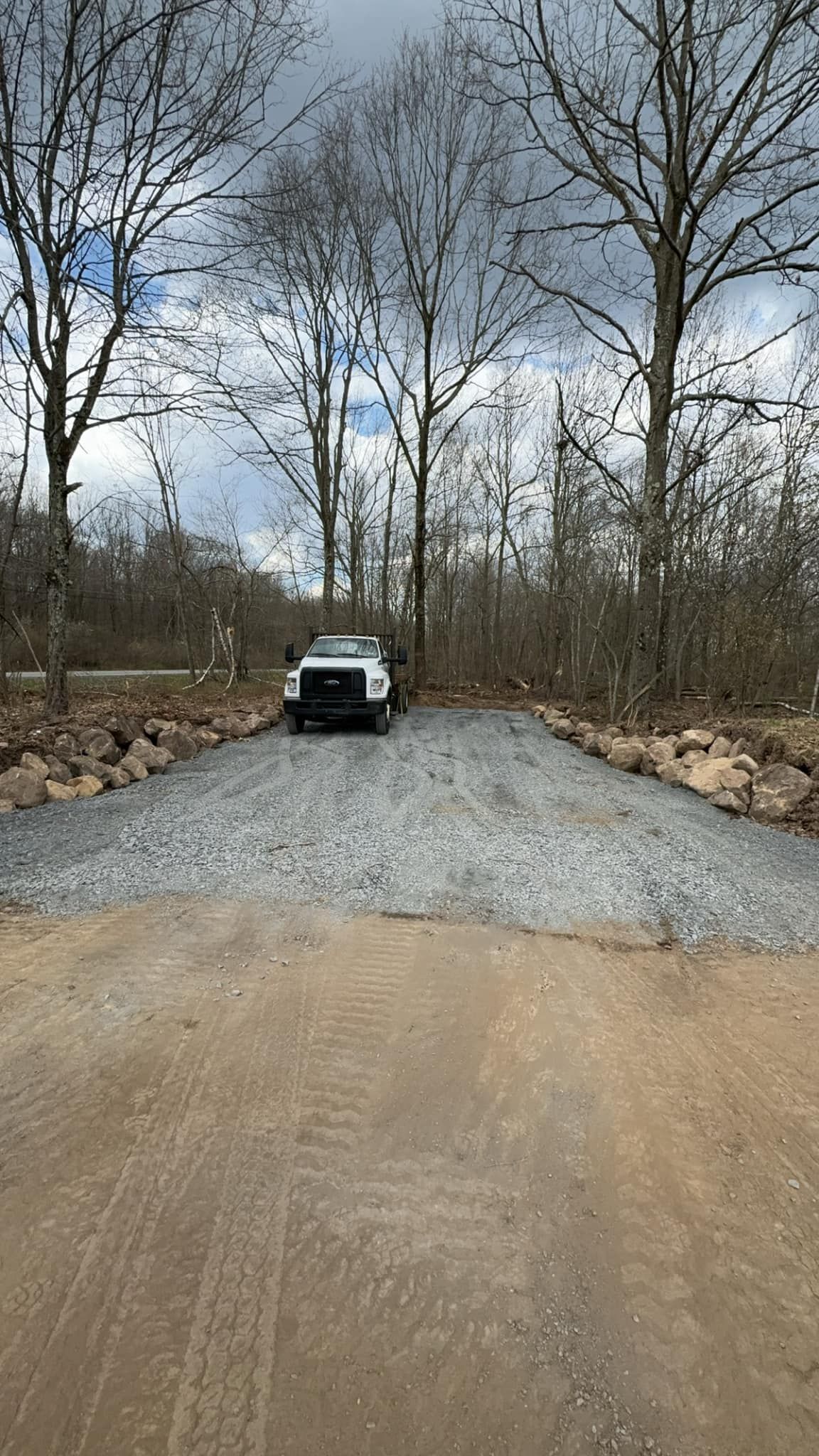 Parking pad by Tailored Excavation