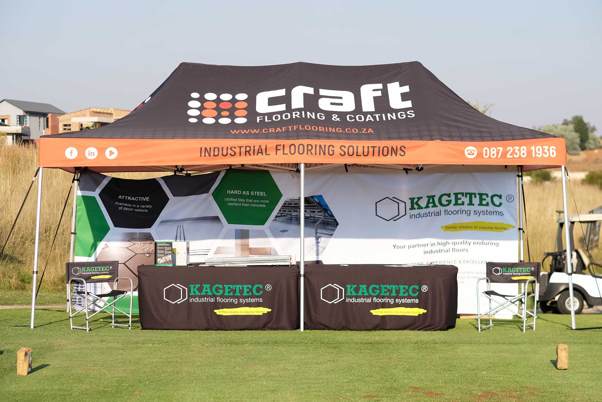 Craft Flooring & Coatings support the Els for Autism Golf Day fundraiser