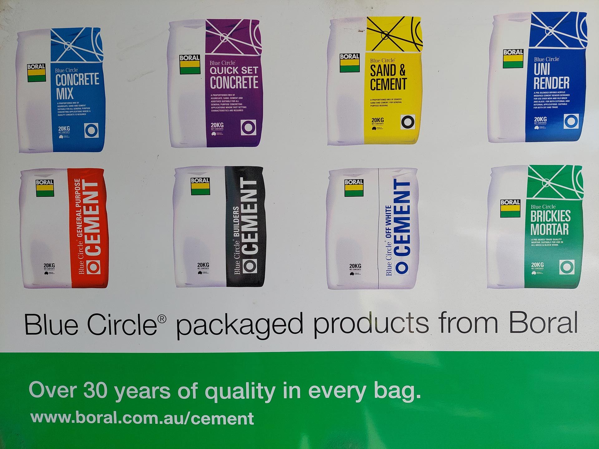 Blue Circle Cement | Tahmoor, Nsw | Mark’s Landscape Supplies