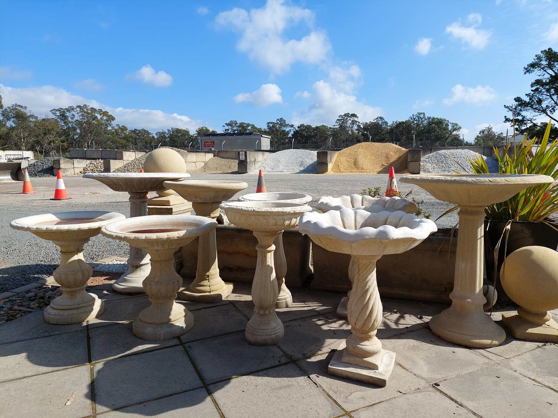 Bird Baths | Tahmoor, Nsw | Mark’s Landscape Supplies