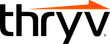 Thryv logo with black text and orange upward arrow. Thryv logo with black text and orange upward arrow.