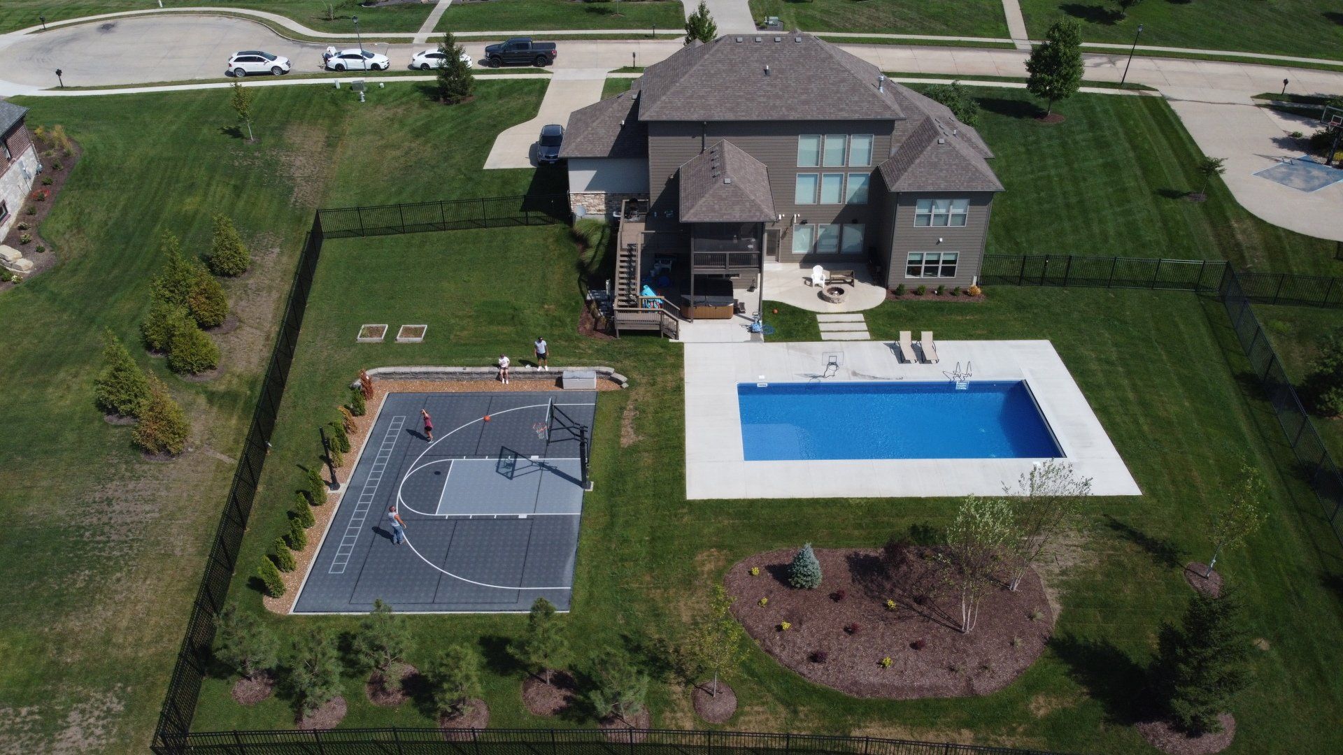 Peavler Construction can install a new in-ground vinyl liner pool with durable material.