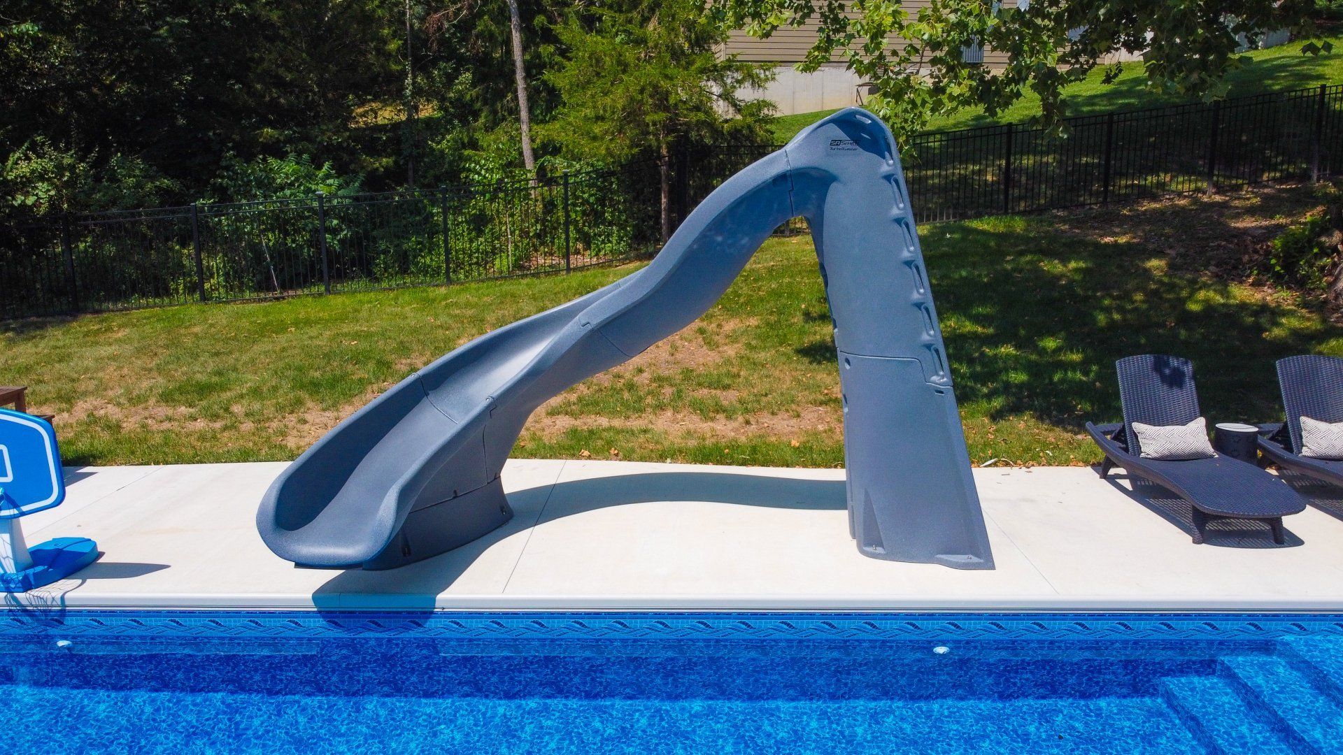 Our customers choose to go with this system due to the wide variety of shapes, sizes, and depths you can have with vinyl liner pool installation.