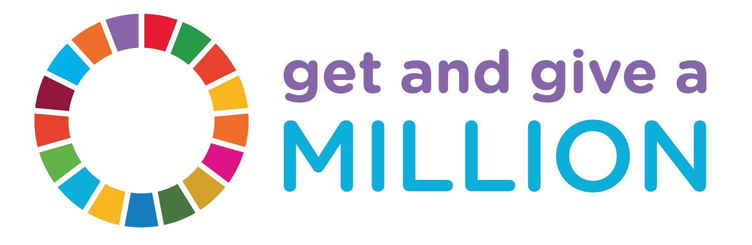 Get and give a million