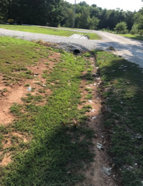 Before Pavement Road | Bolivar, MO | Clay Landscaping, LLC