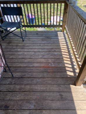 Wooden Floor with Chair | Bolivar, MO | Clay Landscaping, LLC