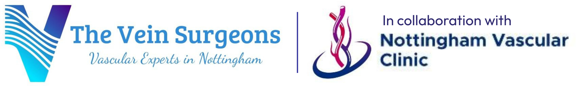 The logo for the vein surgeons vascular experts in nottingham