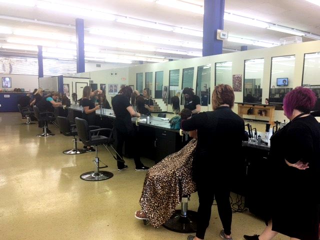 Haircut — Group of Woman Studying Hair Cutting in Indianapolis, IN