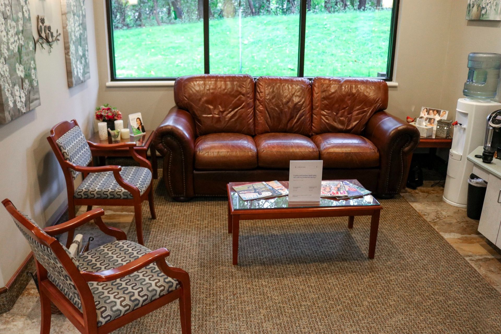 Creekview Dental Office - Waiting room
