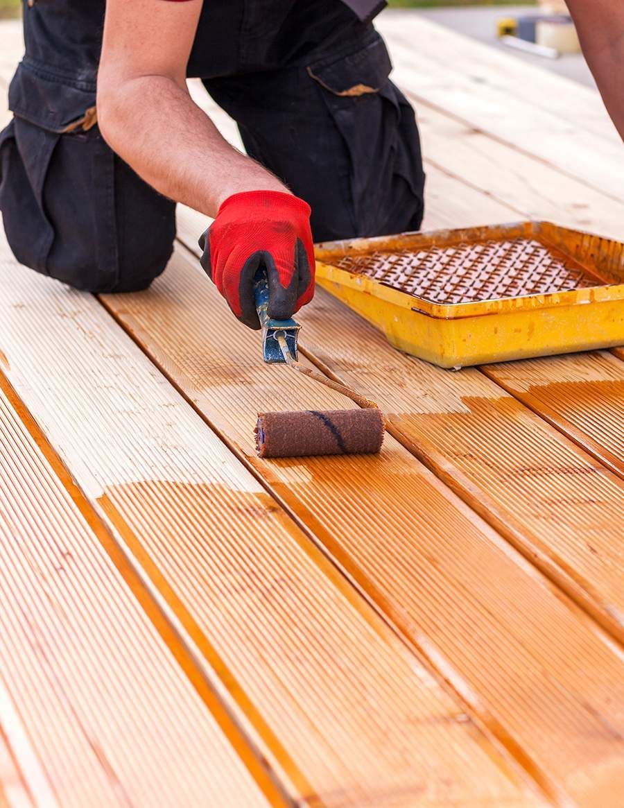 deck staining services in Truckee, CA