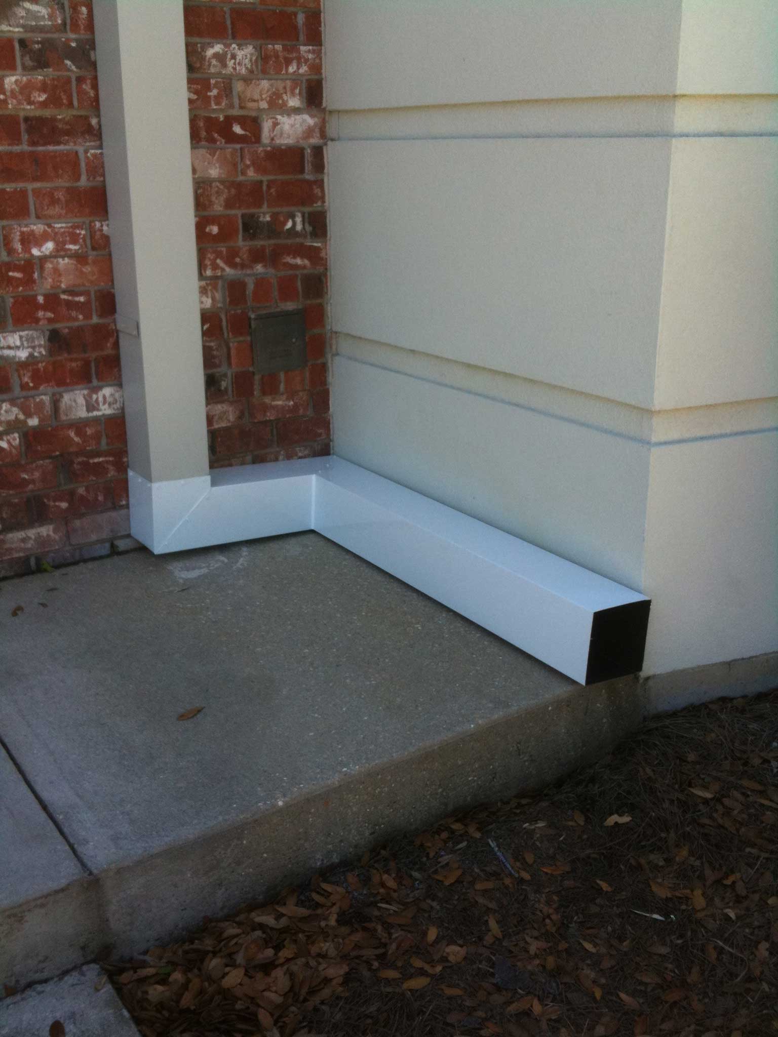 Custom Box Downspout Extension — Pensacola, FL — Metal Masters of Pensacola, Inc