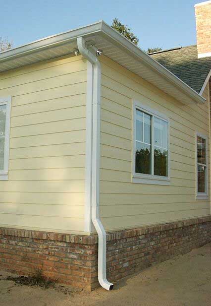 Downspouts Example — Pensacola, FL — Metal Masters of Pensacola, Inc