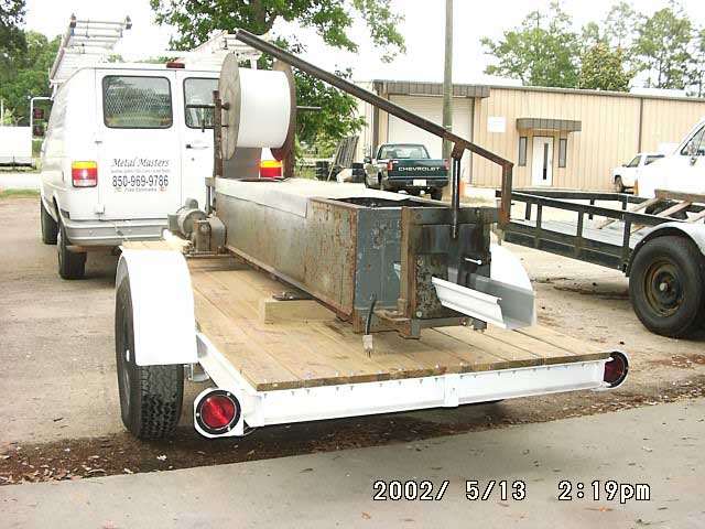 5 Inches Gutter Machine — Pensacola, FL — Metal Masters of Pensacola, Inc