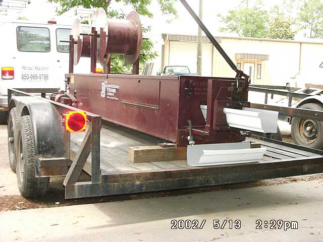 6 Inches Gutter Machine — Pensacola, FL — Metal Masters of Pensacola, Inc