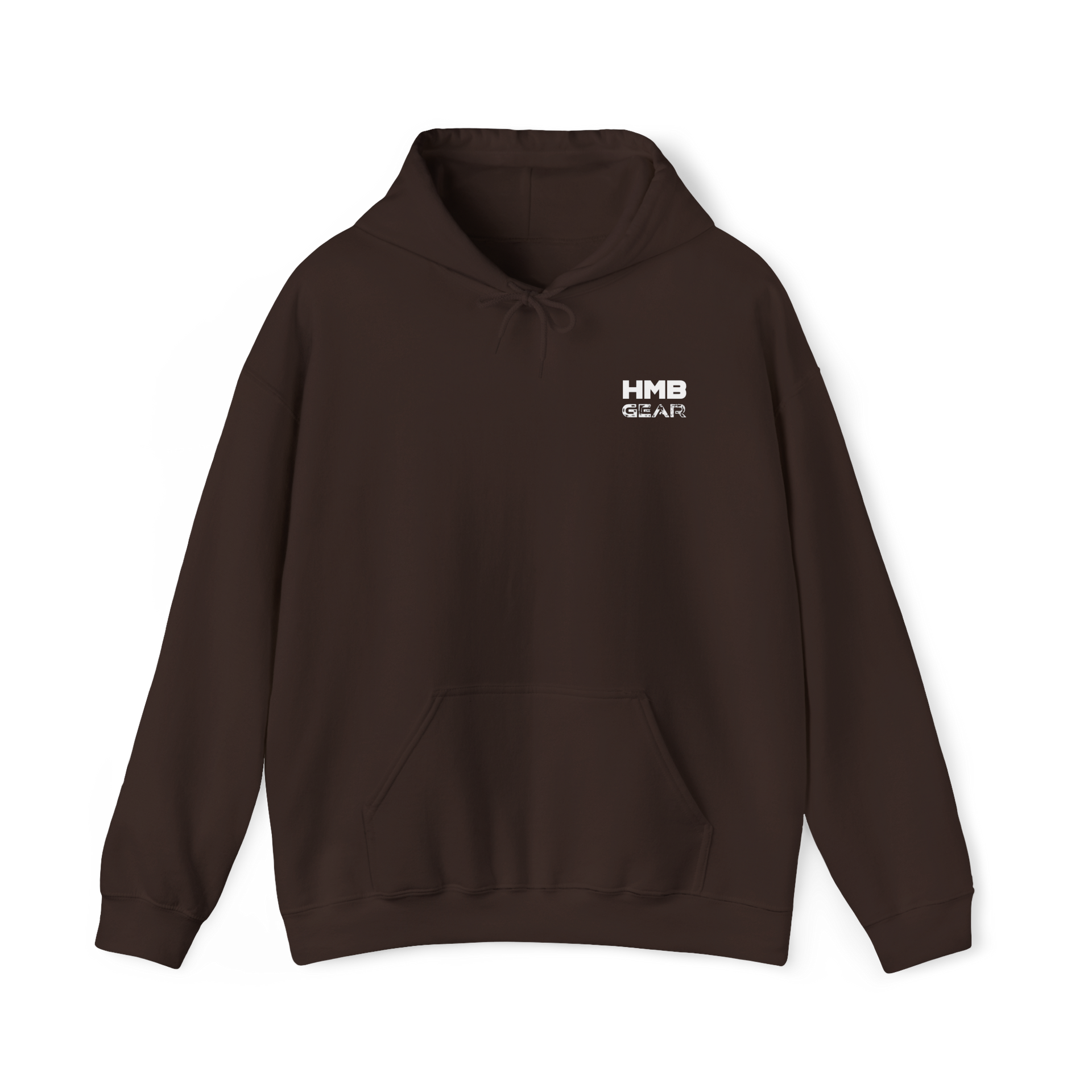 HMB Hooded Sweatshirt: Dark Chocolate