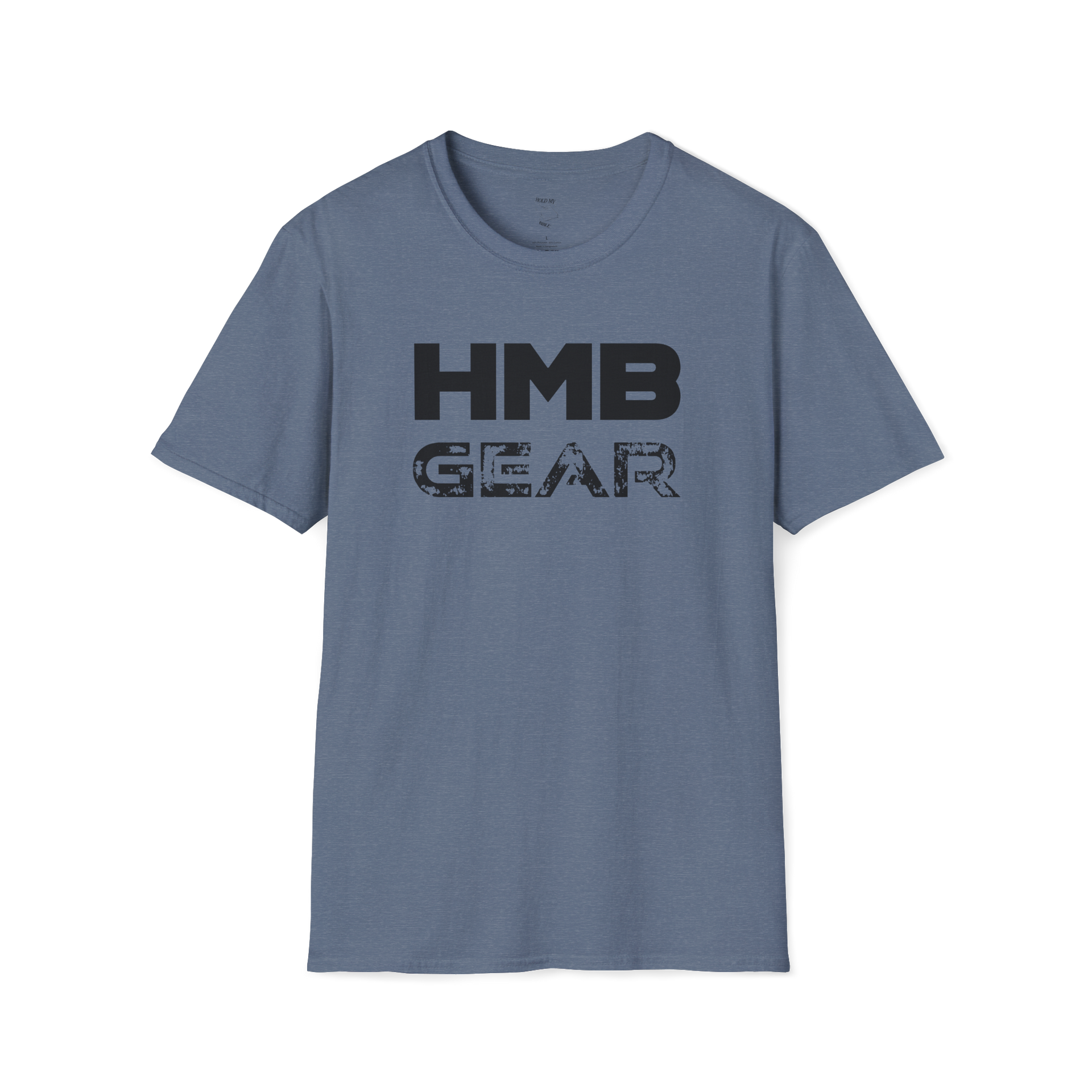HMB Softstyle T-Shirt: Heather Indigo