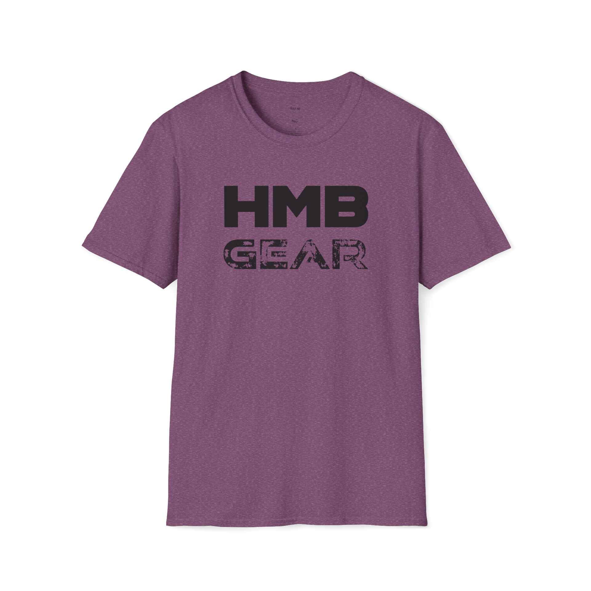 HMB Softstyle T-Shirt: Heather Maroon
